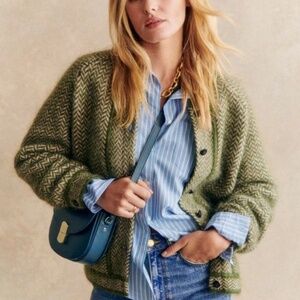 Sezane Mohair Noah Cardigan NWOT